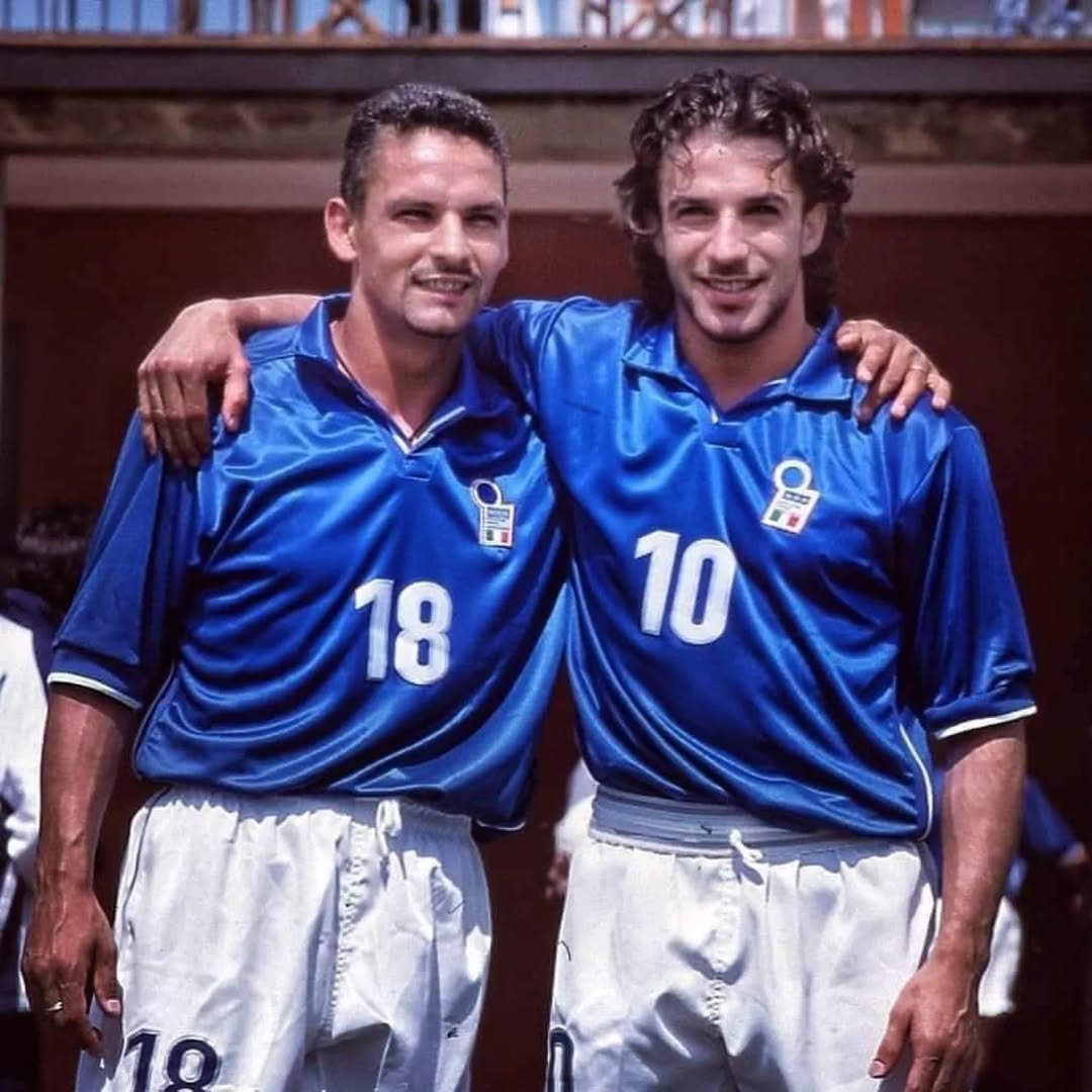 Baggio vs. Del Piero: Bi kịch của Thiên Thanh tại World Cup 1998