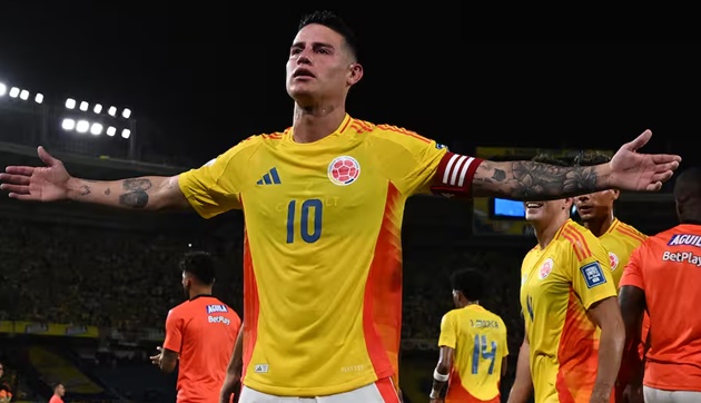 Colombia giành vé dự World Cup 2026