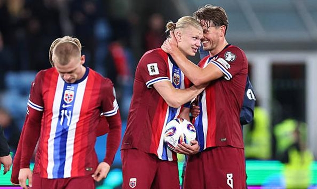 Haaland lập hattrick, Na Uy dễ dàng đè bẹp Israel