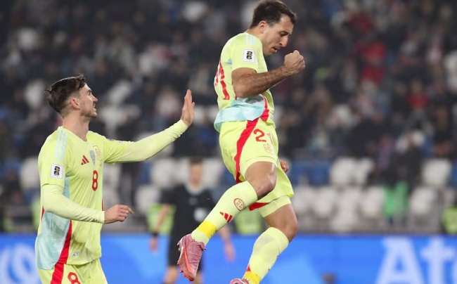 Hủy diệt Georgia, Tây Ban Nha tiến gần tấm vé dự World Cup 2026