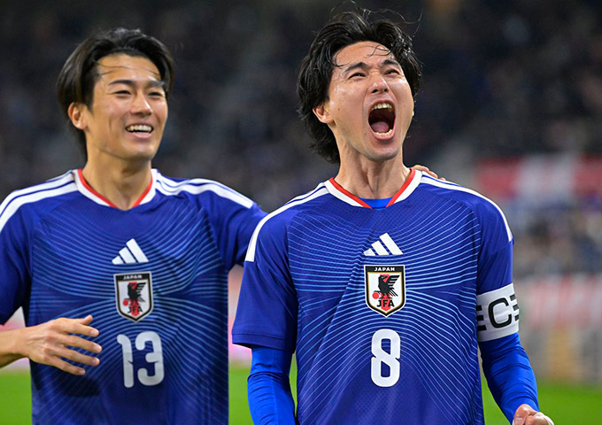 Kết quả Nhật Bản 2-0 Ghana: Ritsu Doan và Minamino toả sáng