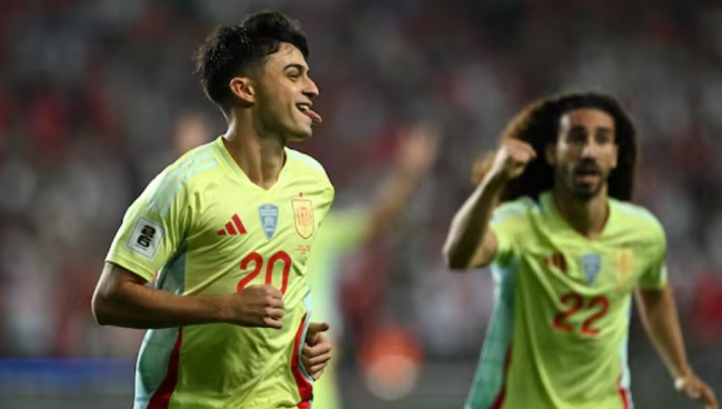 Merino – Pedri thăng hoa, Tây Ban Nha hủy diệt Thổ Nhĩ Kỳ ở vòng loại World Cup 2026