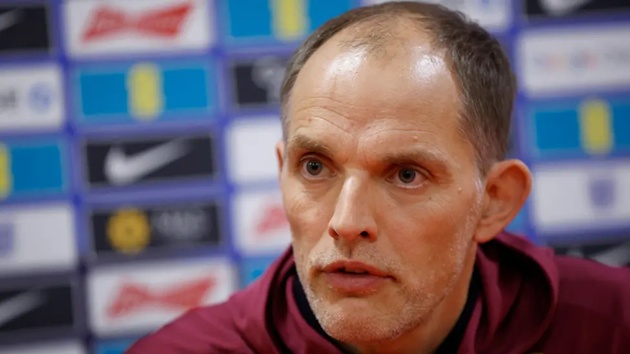 Tuchel lo ngại thẻ đỏ khiến tuyển Anh mất người ở World Cup