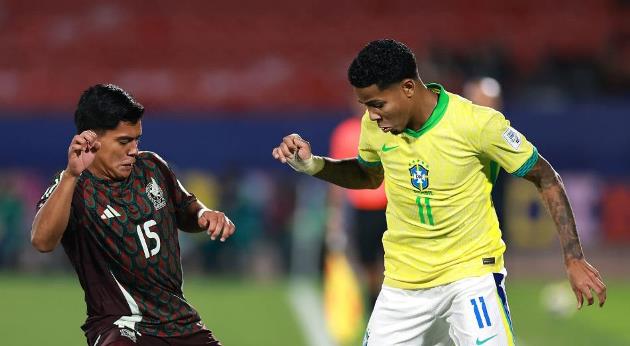 U20 Brazil vuột chiến thắng trước U20 Mexico ở phút chót