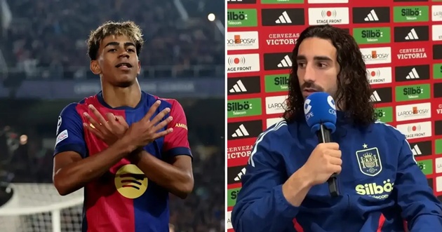 Cucurella nói đùa gây tranh cãi về Yamal