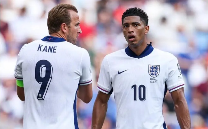 Jude Bellingham: ‘Số 9’ bất đắc dĩ của tuyển Anh khi Kane vắng mặt?